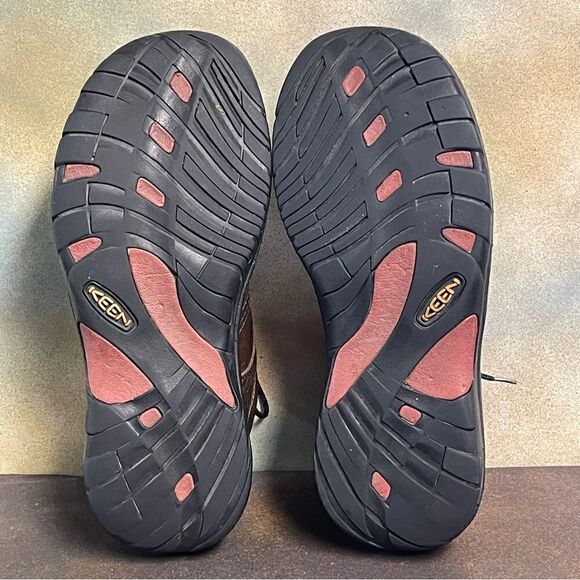 KEEN Classic Brown Leather Hiking Shoes Men\'s Size 10M main image 5